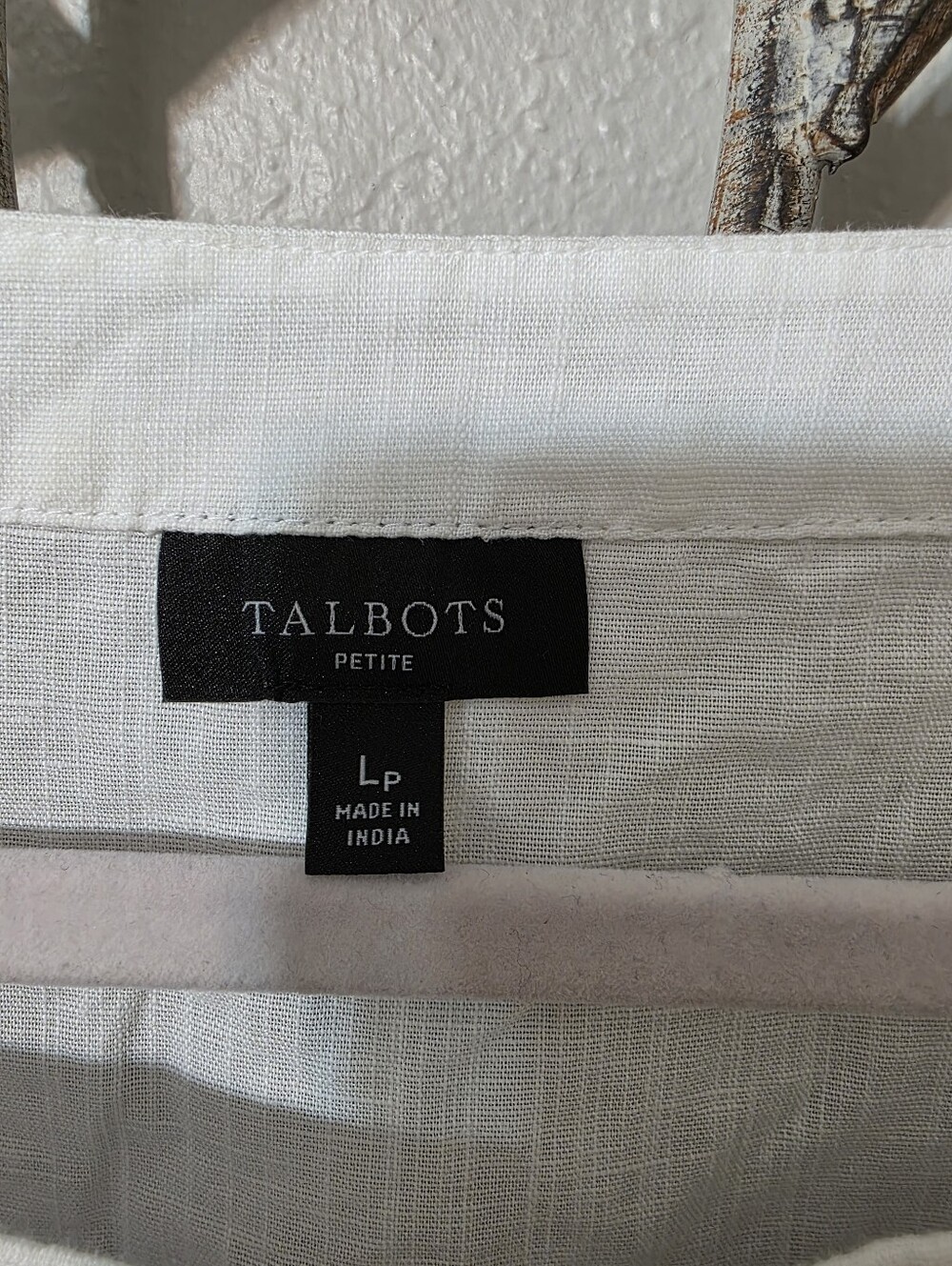 Talbots Embroidered Square Neck Top - Picture 5 of 7